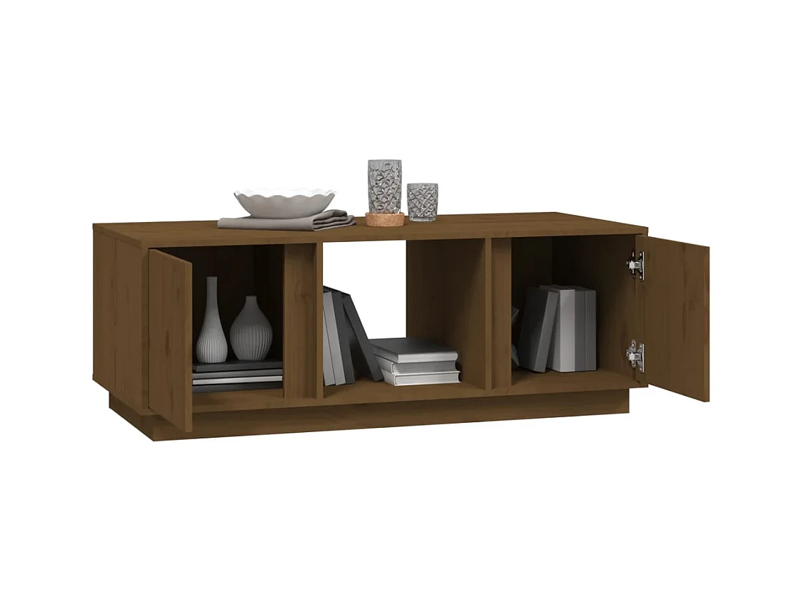 Mesa de centro | Mesa auxiliar madera contrachapada gris hormigón 90x50x40 cm SHL3376