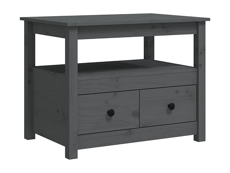 Mesa de centro | Mesa auxiliar madera contrachapada roble marrón 90x49x45 cm SHL157803