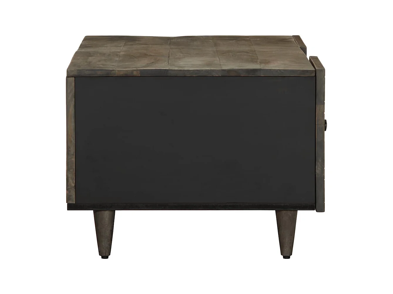 Mesas de centro apilables | Mesitas auxiliares 3 pzas madera ingeniería gris Sonoma SHL1454