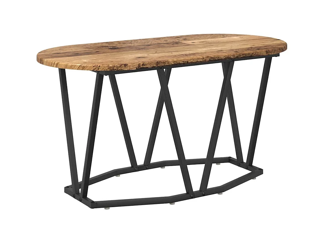 Mesas de centro | Mesas auxiliares 2 uds contrachapada roble ahumado 40x40x40 cm SHL2540