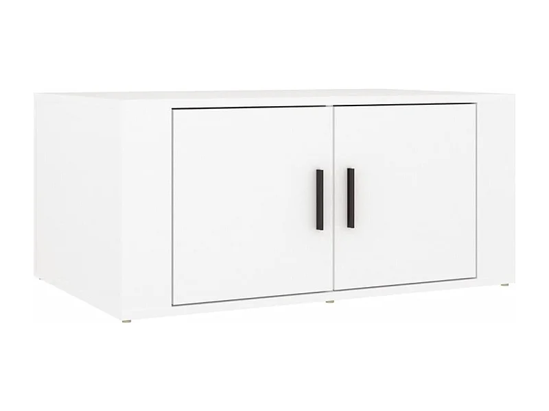 Mesa de centro | Mesa auxiliar madera contrachapada marrón roble 60x50x36,5 cm SHL2976