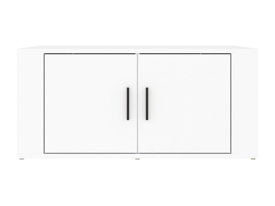 Mesa de centro | Mesa auxiliar madera contrachapada marrón roble 60x50x36,5 cm SHL2976