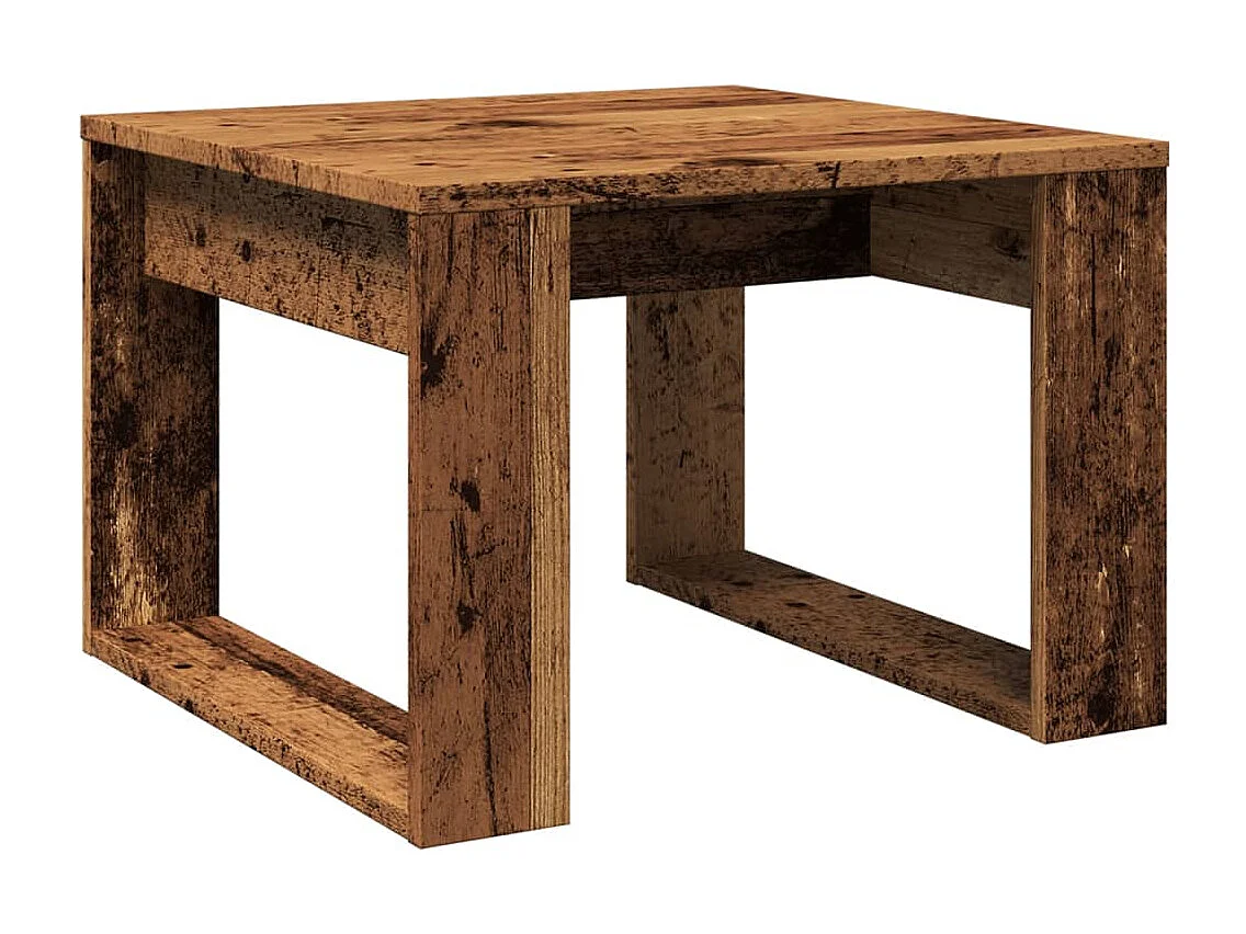 Beistelltisch Altholz-Optik 50x50x35 cm Holzwerkstoff SHL54496