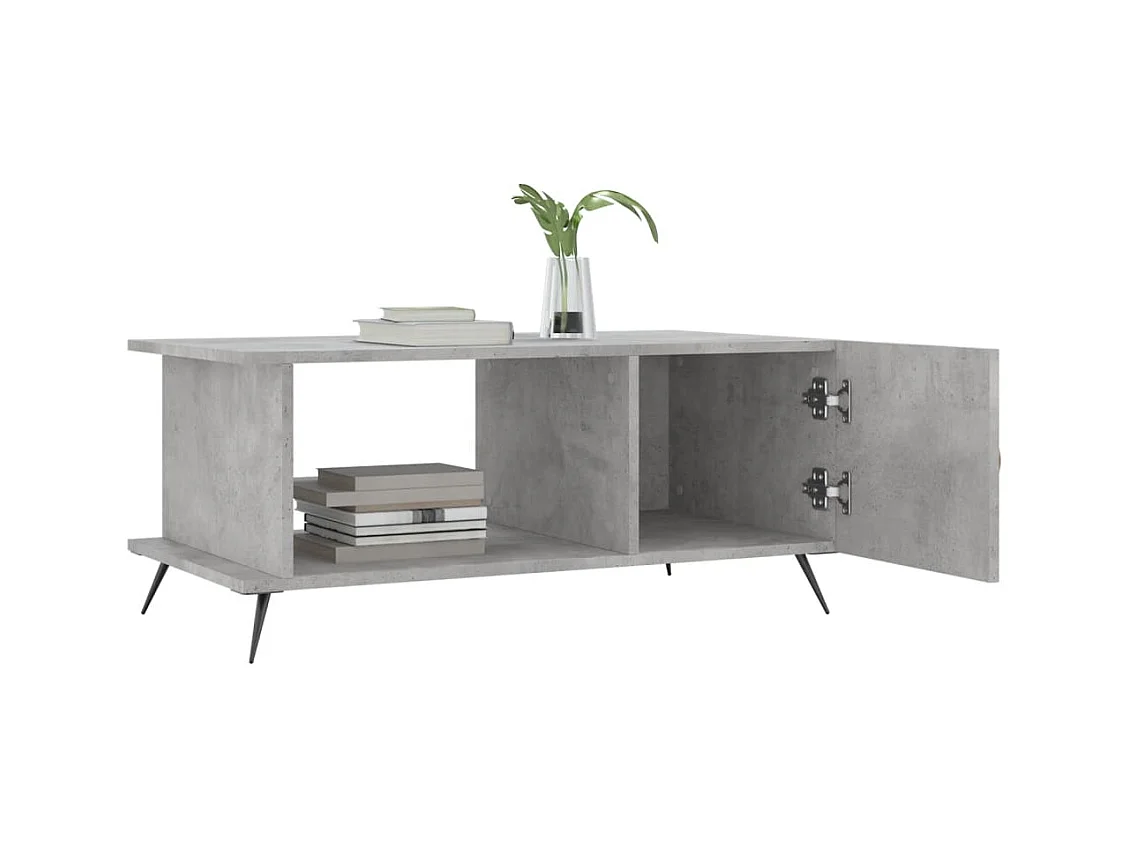 Mesa de centro | Mesa auxiliar madera de ingeniería roble Sonoma 68x68x40 cm SHL3706