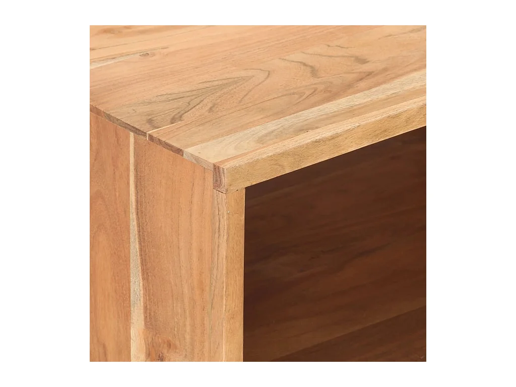 Mesa de centro | Mesa de café | Mesa auxiliar Roble artisan 80x80x45 cm SHL3084