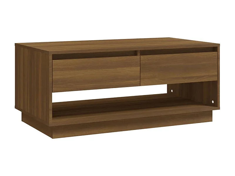 Mesa de centro | Mesa auxiliar madera contrachapada blanco 90x44,5x45 cm SHL392822