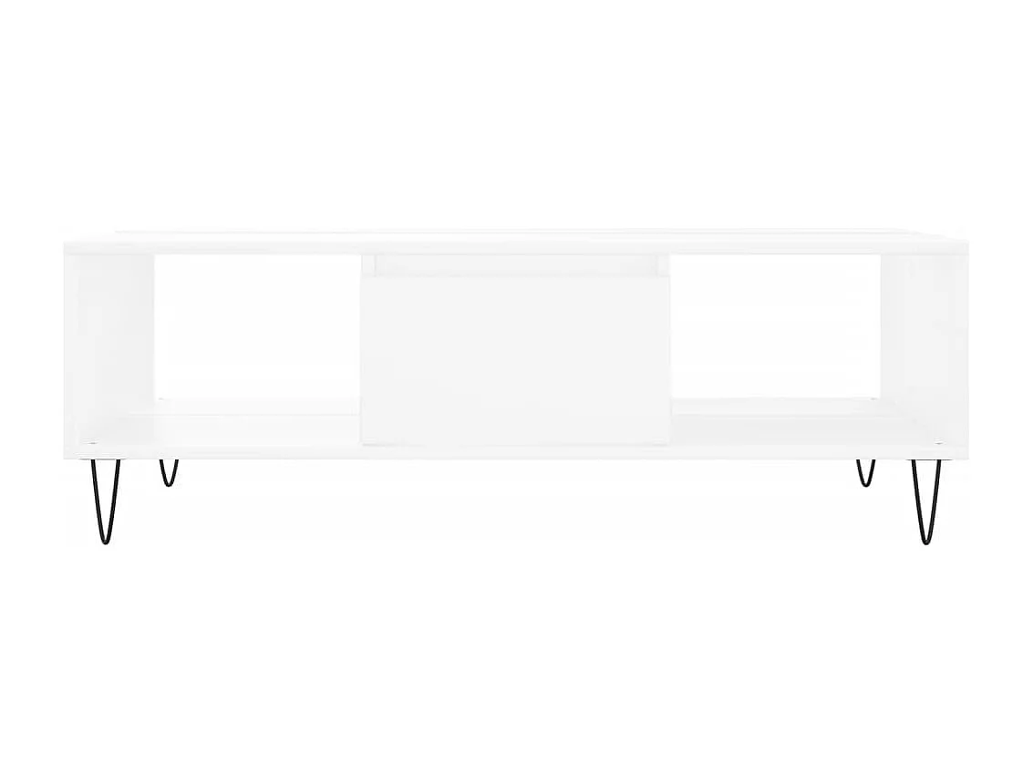 Mesa de centro | Mesa auxiliar madera de ingeniería marrón roble 102x44,5x50 cm SHL3179