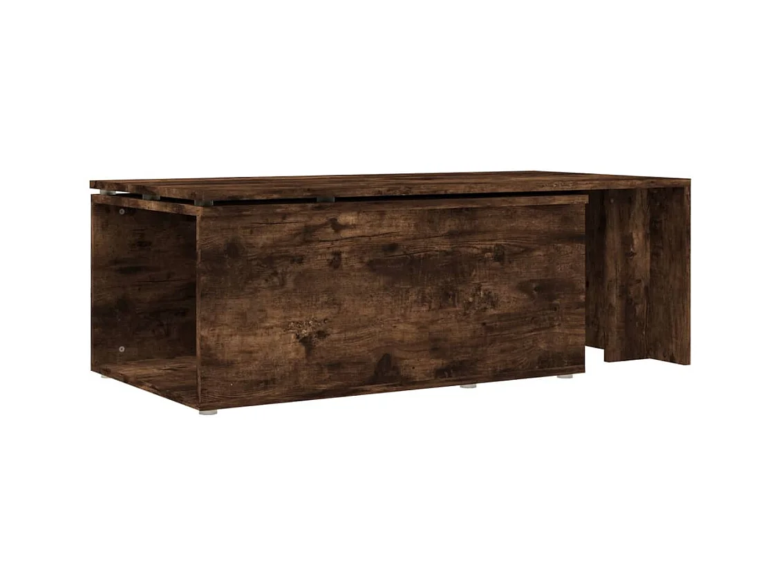 Mesa de centro | Mesa auxiliar madera contrachapada gris Sonoma 80x50x40 cm SHL728632