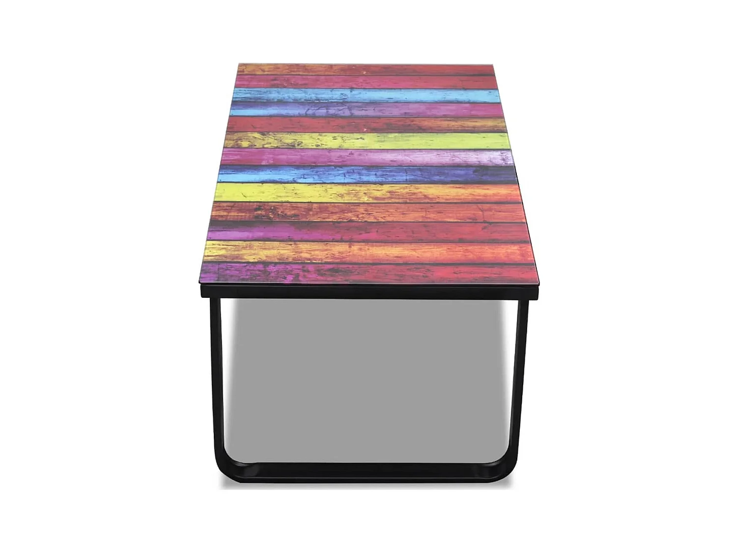 Juego de Mesas de centro | Mesa auxiliar contrachapada gris hormigón 48x30x45cm SHL59052