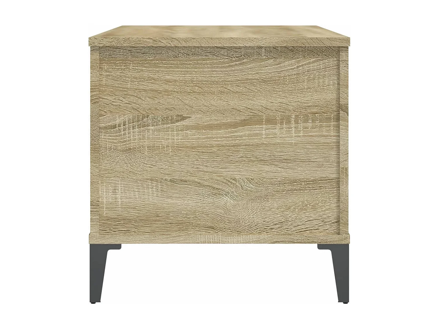Mesa de centro | Mesa auxiliar madera contrachapada roble marrón 100x50,5x40 cm SHL3462