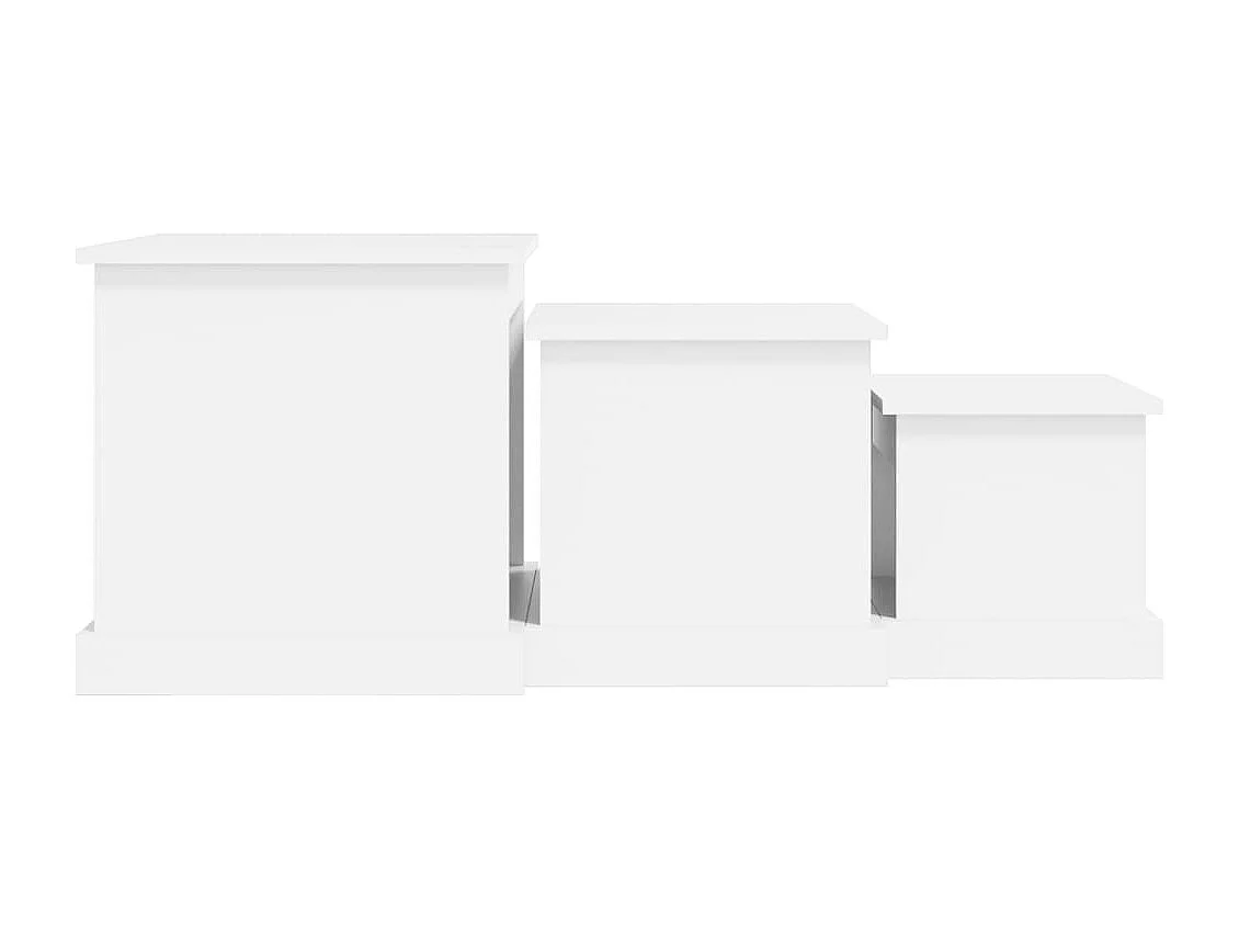 Mesa de centro | Mesa auxiliar madera contrachapada gris Sonoma 90x90x28 cm SHL481356