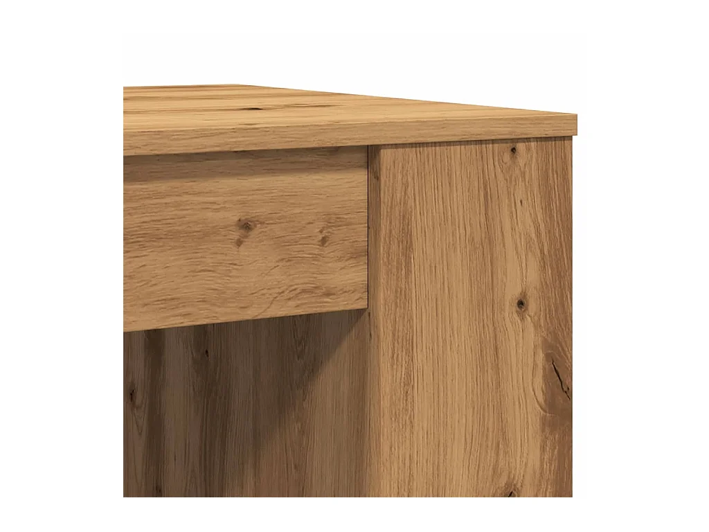 Mesa de centro-Mesa auxiliar madera maciza reciclada y acero Ø50x40 cm SHL3818