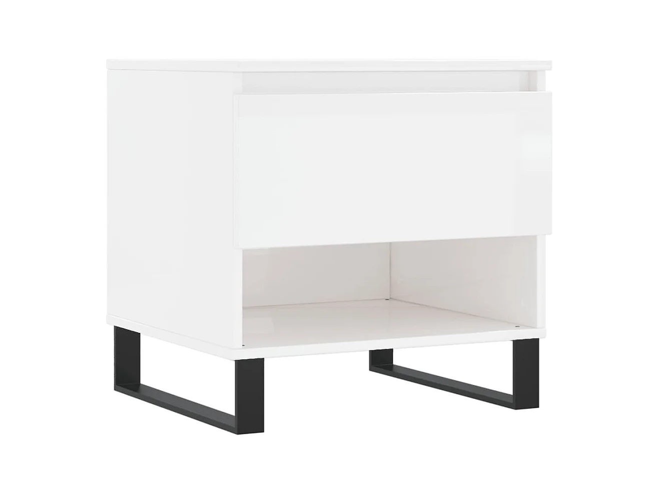 Mesa de centro | Mesa auxiliar multicolor 40x40x35 cm madera maciza reciclada SHL683667