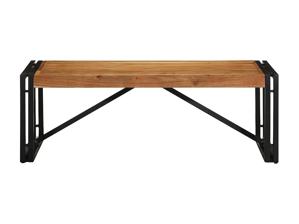 Couchtisch-Wohnzimmertisch-Beistelltische 100x50x35 cm Massivholz Akazie SHL82713