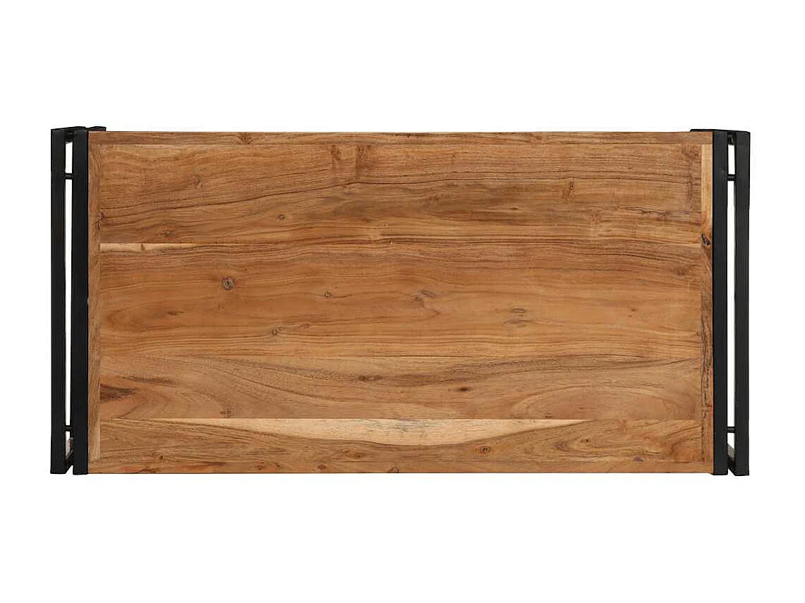 Couchtisch-Wohnzimmertisch-Beistelltische 100x50x35 cm Massivholz Akazie SHL82713