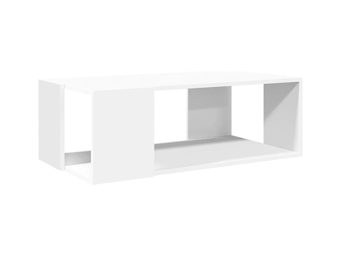 Mesa de centro-Mesa auxiliar madera maciza acacia y contrachapada 40x31x46 cm SHL4182