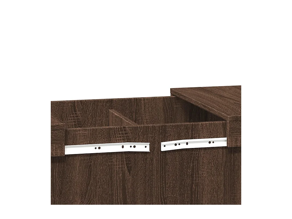Mesa de centro-Mesa auxiliar de madera maciza de teca 60 cm SHL3723