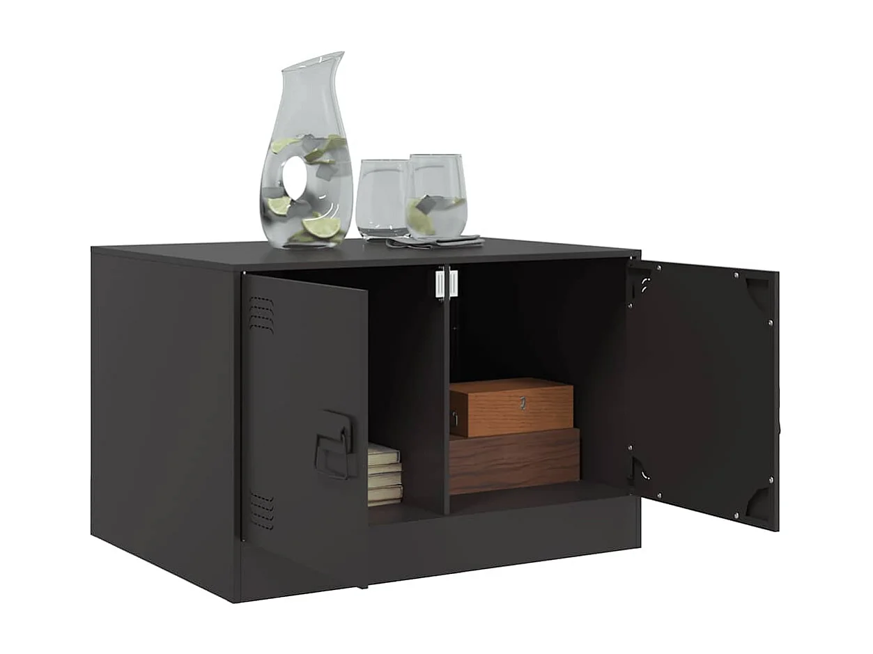 Mesa de centro-Mesa auxiliar de madera maciza mango 100x54x40 cm SHL2656