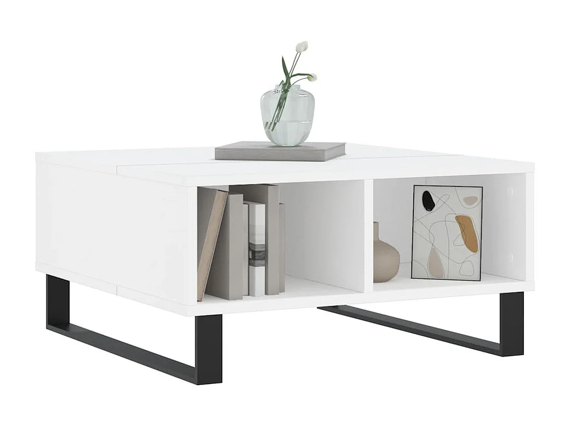 Mesa de centro | Mesa auxiliar madera de ingeniería gris Sonoma 79x49x41 cm SHL2939