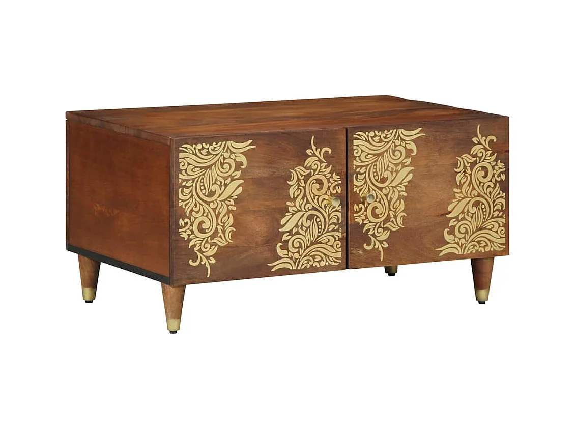 Mesas de centro apilables | Mesitas auxiliares 5 pzas madera ingeniería gris Sonoma SHL4424