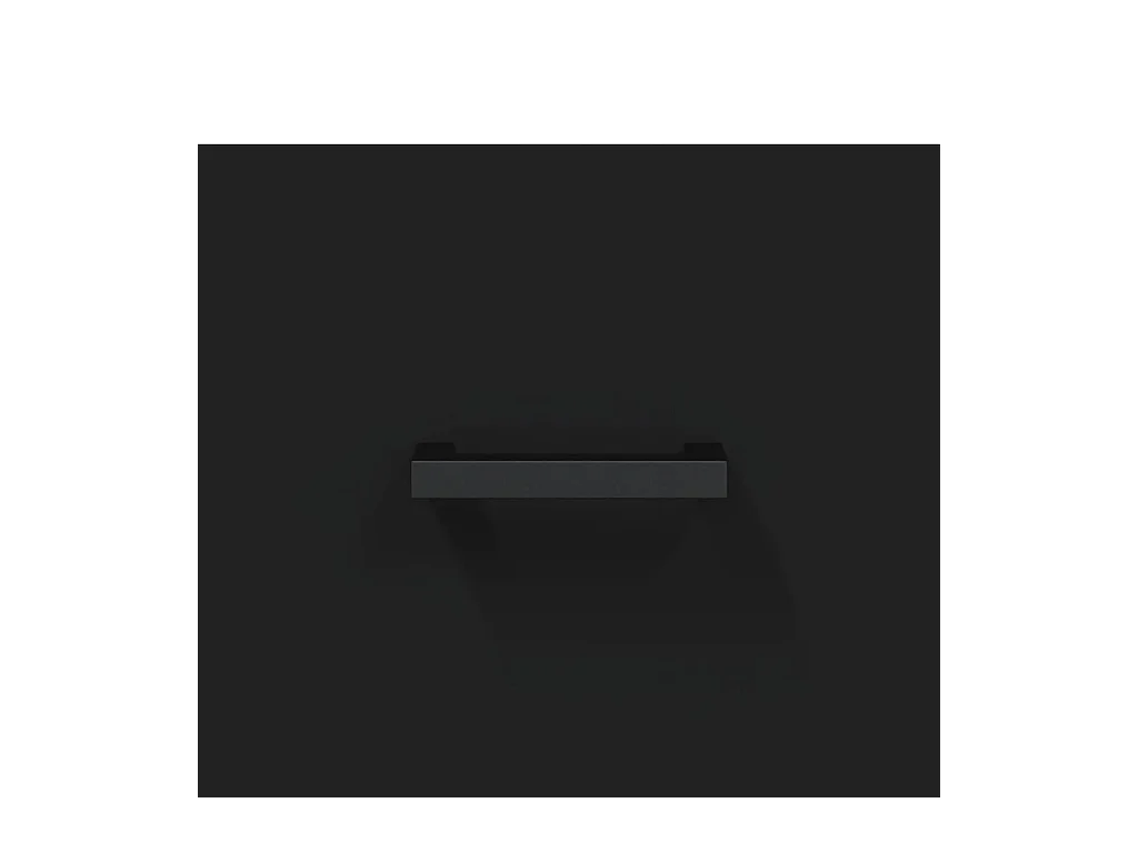 Mesa de centro | Mesa auxiliar madera de ingeniería negra 80x50x50 cm SHL3014