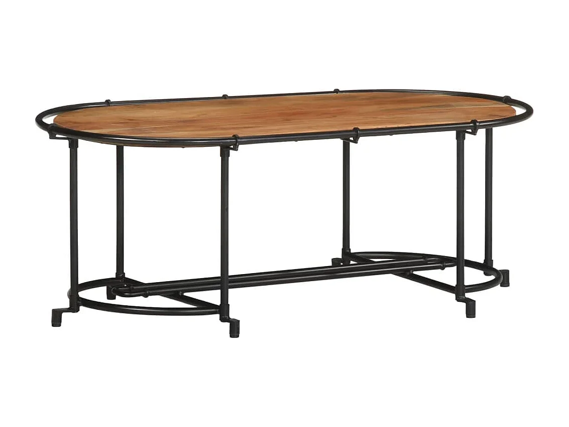 Mesas de centro | Mesa auxiliar 4 pzas madera contrachapada gris 33x33x33 cm SHL3829