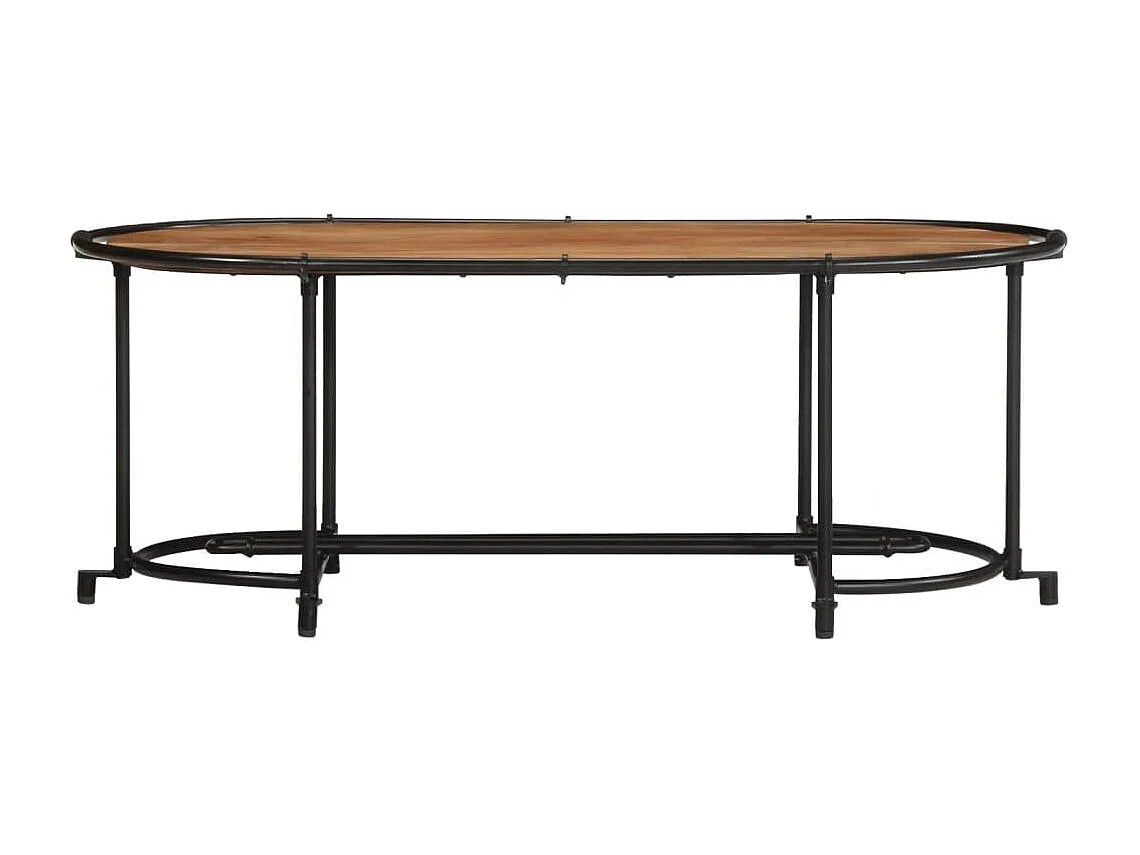 Couchtisch-Wohnzimmertisch-Beistelltische 110x55x40 cm Massivholz Akazie SHL85322