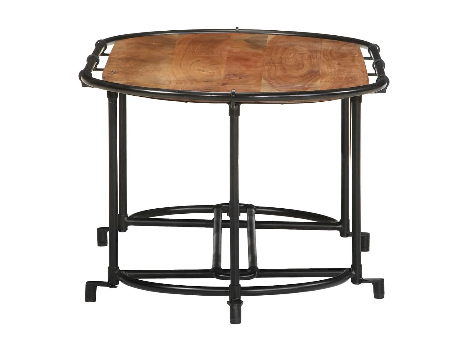 Couchtisch-Wohnzimmertisch-Beistelltische 110x55x40 cm Massivholz Akazie SHL85322