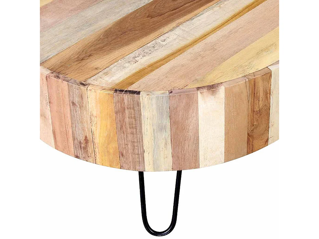 Table basse salon-Table d'appoint Bois de récupération massif SHL36047