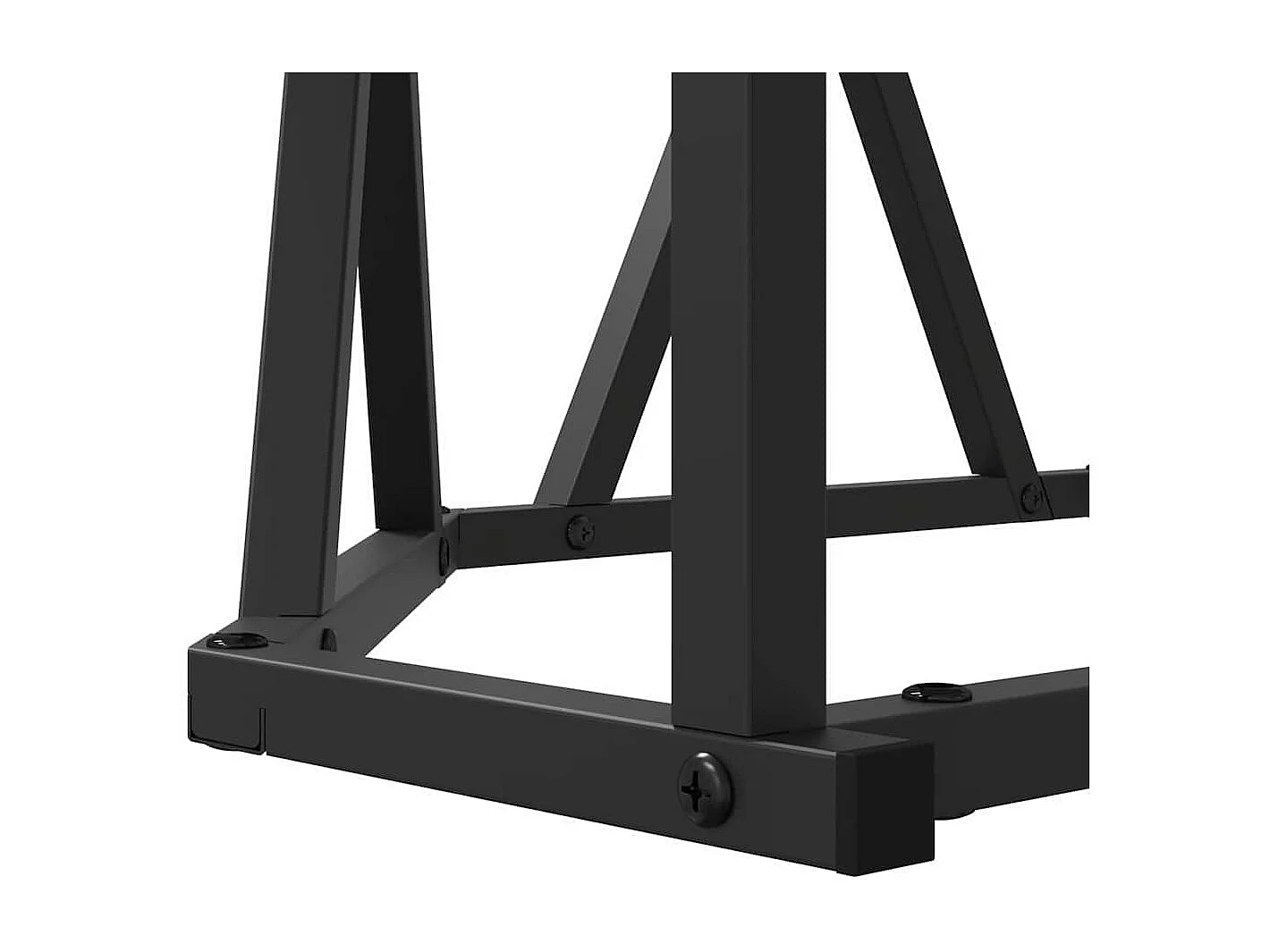 Salontafel | Koffietafel Oud hout 80 x 80 x 42 cm Engineered hout en staal