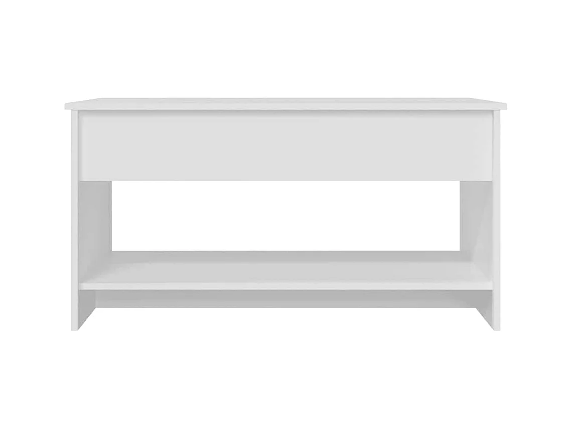 Mesa de centro | Mesa auxiliar de madera maciza de pino 80x50x35 cm SHL568083