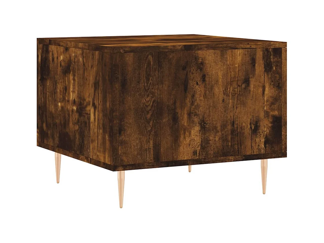 Mesa de centro | Mesa auxiliar madera de ingeniería roble artisan 40x40x30 cm SHL391880