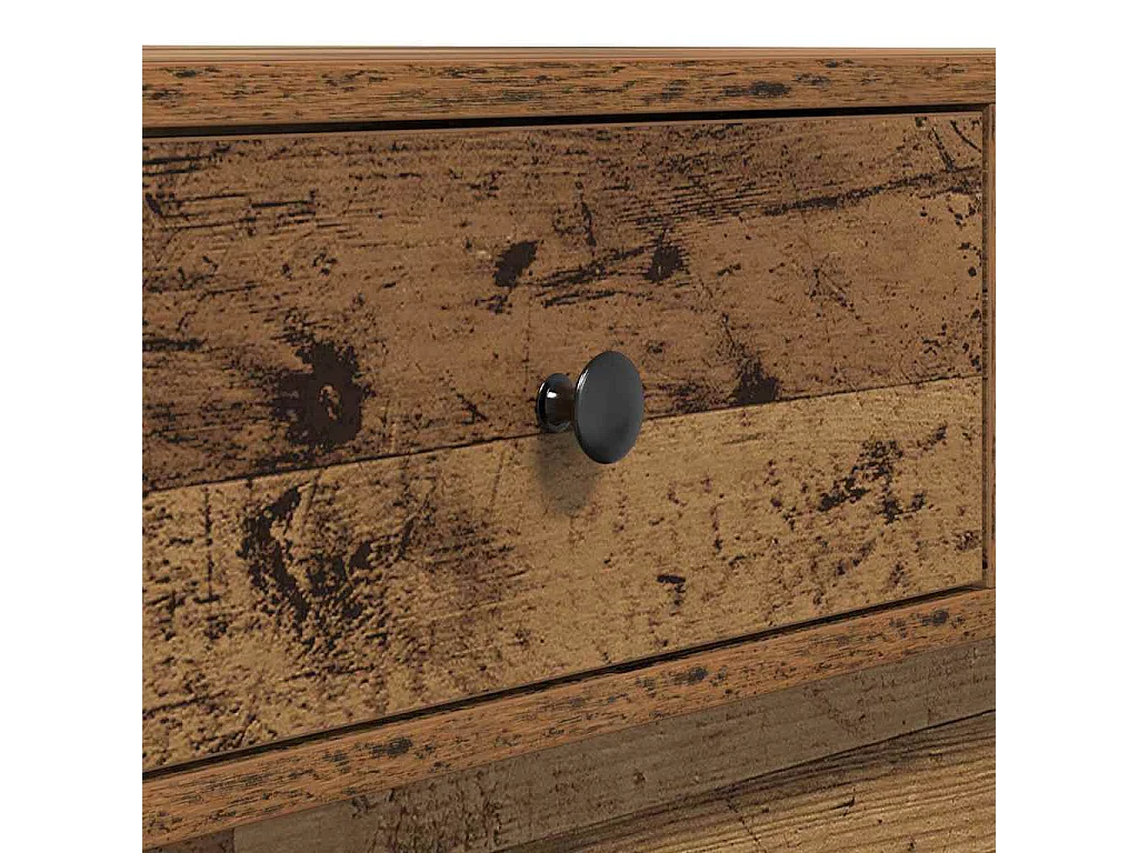 Table basse salon-Table d'appoint Bois Ancien Bois Récupéré 90x90x28 cm SHL76641