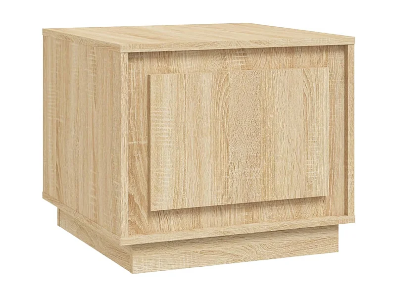 Couchtisch-Wohnzimmertisch-Beistelltische Sonoma-Eiche 51x50x44 cm Holzwerkstoff SHL22310