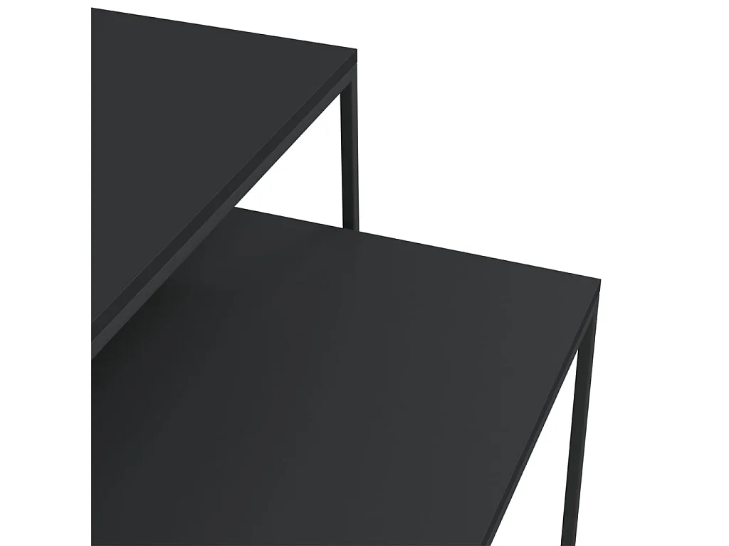 Mesa de centro | Mesa auxiliar acero laminado en frío rosa 101,5x50x43,5 cm SHL1870