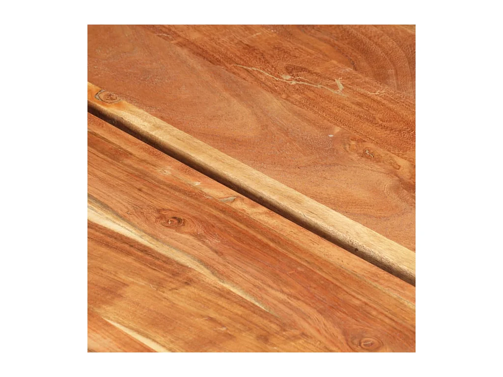 Mesa de centro | Mesa de café | Mesa auxiliar Roble negro 55x55x31 cm Madera contrachapada SHL1688