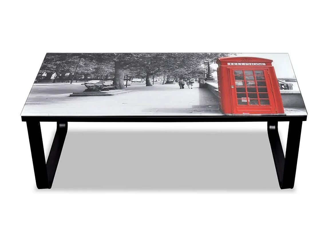 Juego de Mesas de centro | Mesa auxiliar madera contrachapada blanco 48x30x45cm SHL1171