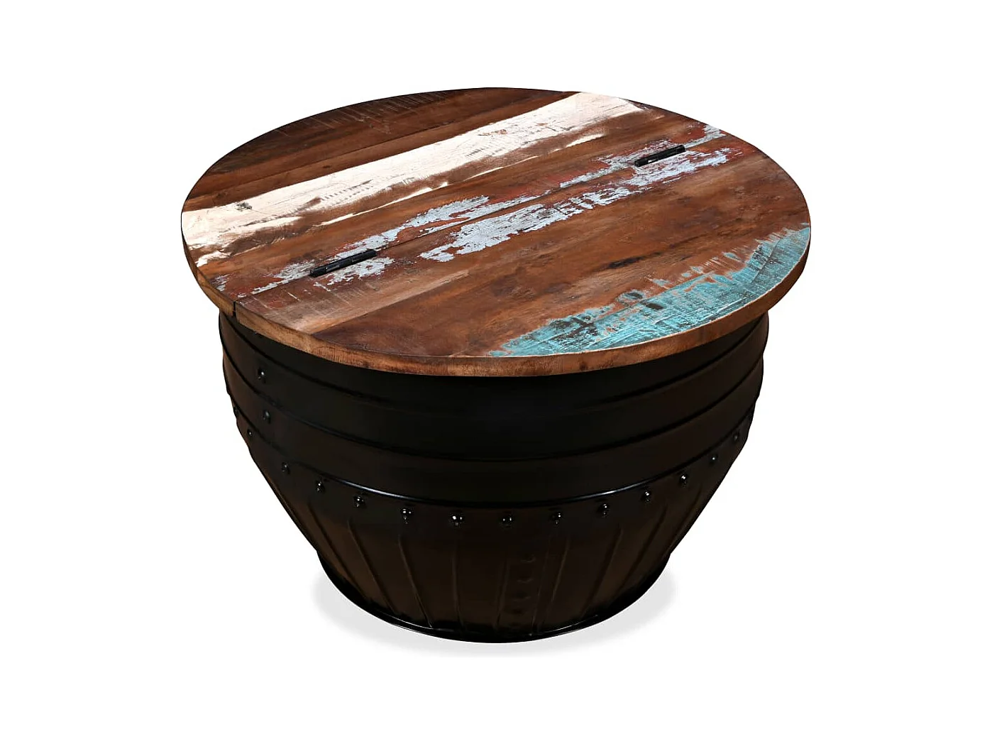 Mesa de centro | Mesa de café | Mesa auxiliar 3 piezas Gris sonoma 50x50x40 cm SHL1002