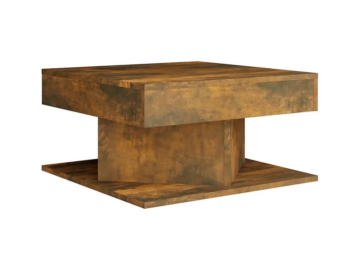 Mesa de centro | Mesa auxiliar madera contrachapada gris Sonoma 90x50x36,5 cm SHL4061