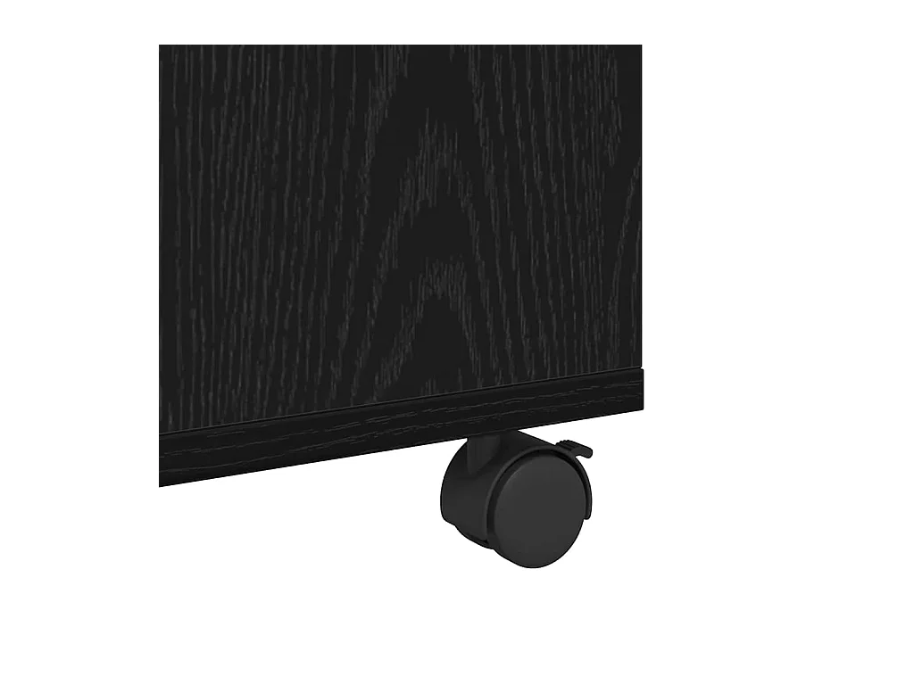 Mesas de centro | Mesas auxiliares 2 uds madera de ingeniería negro 50x50x40 cm SHL2275