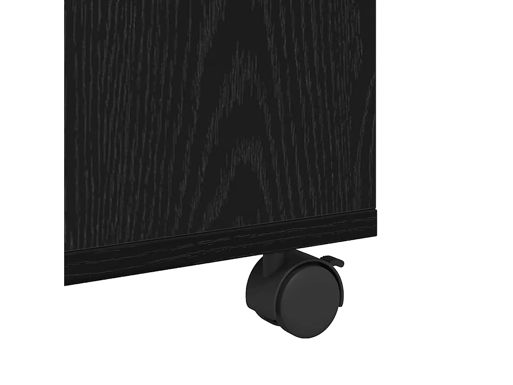 Mesa de centro | Mesa de apoio Carvalho preto 75x75x38 cm