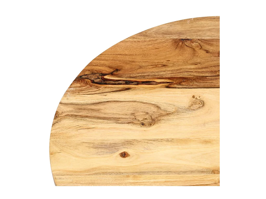 Mesa de centro | Mesa de café | Mesa auxiliar Natural 80x50x31 cm Madera maciza de pino SHL4062