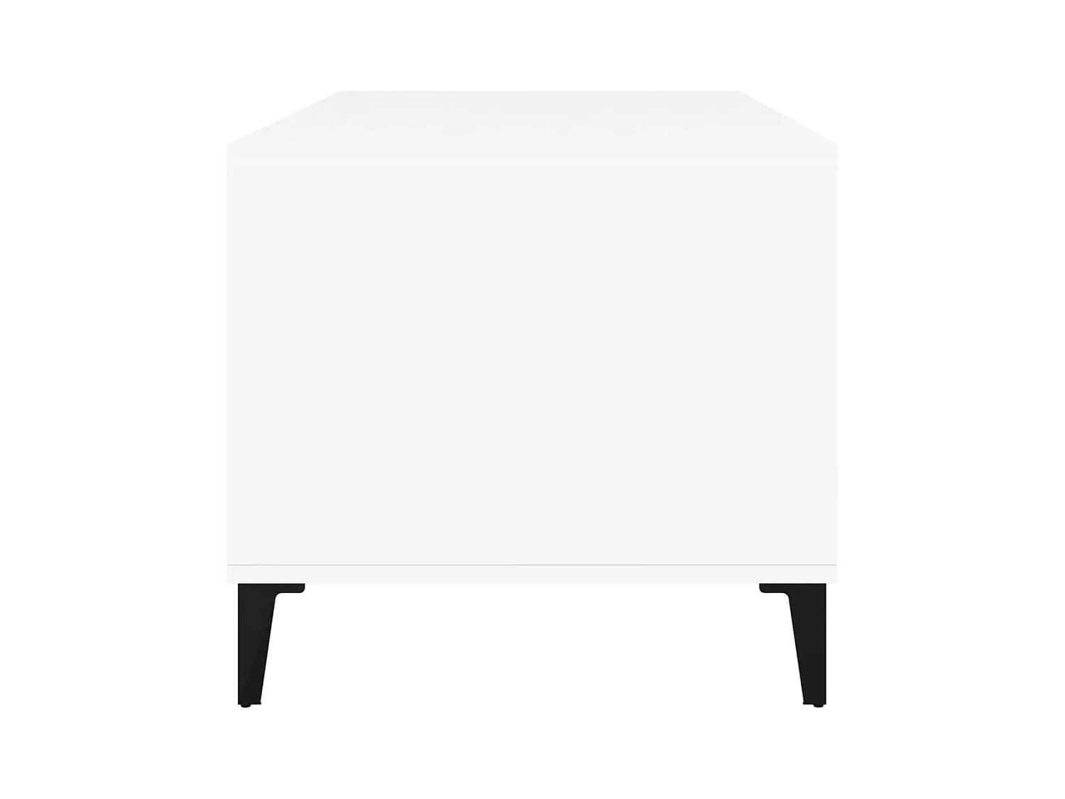 Mesa de centro | Mesa auxiliar madera contrachapada roble marrón 102x50x40 cm SHL1752