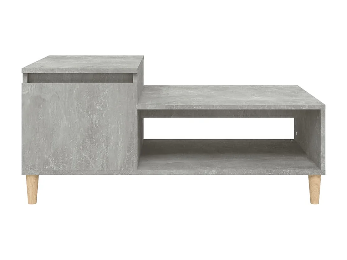 Mesa de centro | Mesa auxiliar madera de ingeniería blanca 32x32x30 cm SHL4210