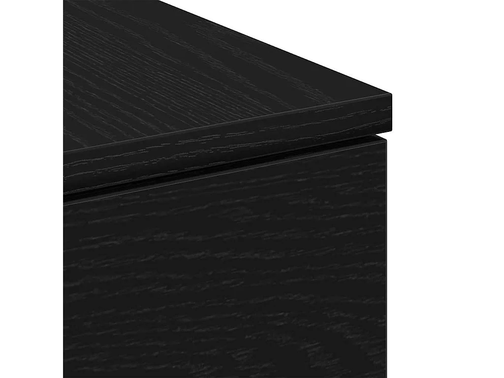 Mesa de centro | Mesa de apoio Carvalho preto 90x60x31 cm