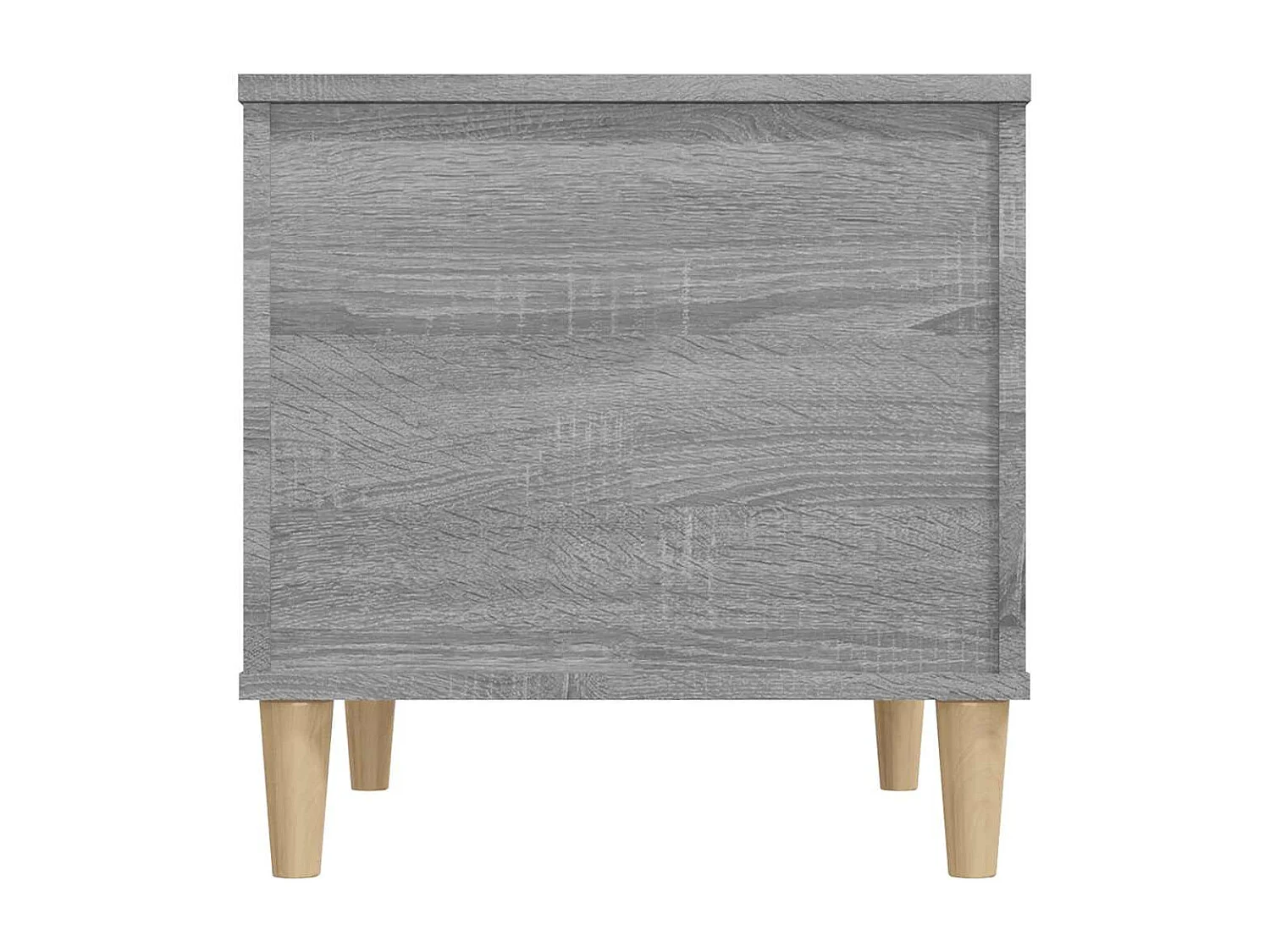Mesa de centro | Mesa auxiliar madera contrachapada roble ahumado 90x50x36,5 cm SHL5196