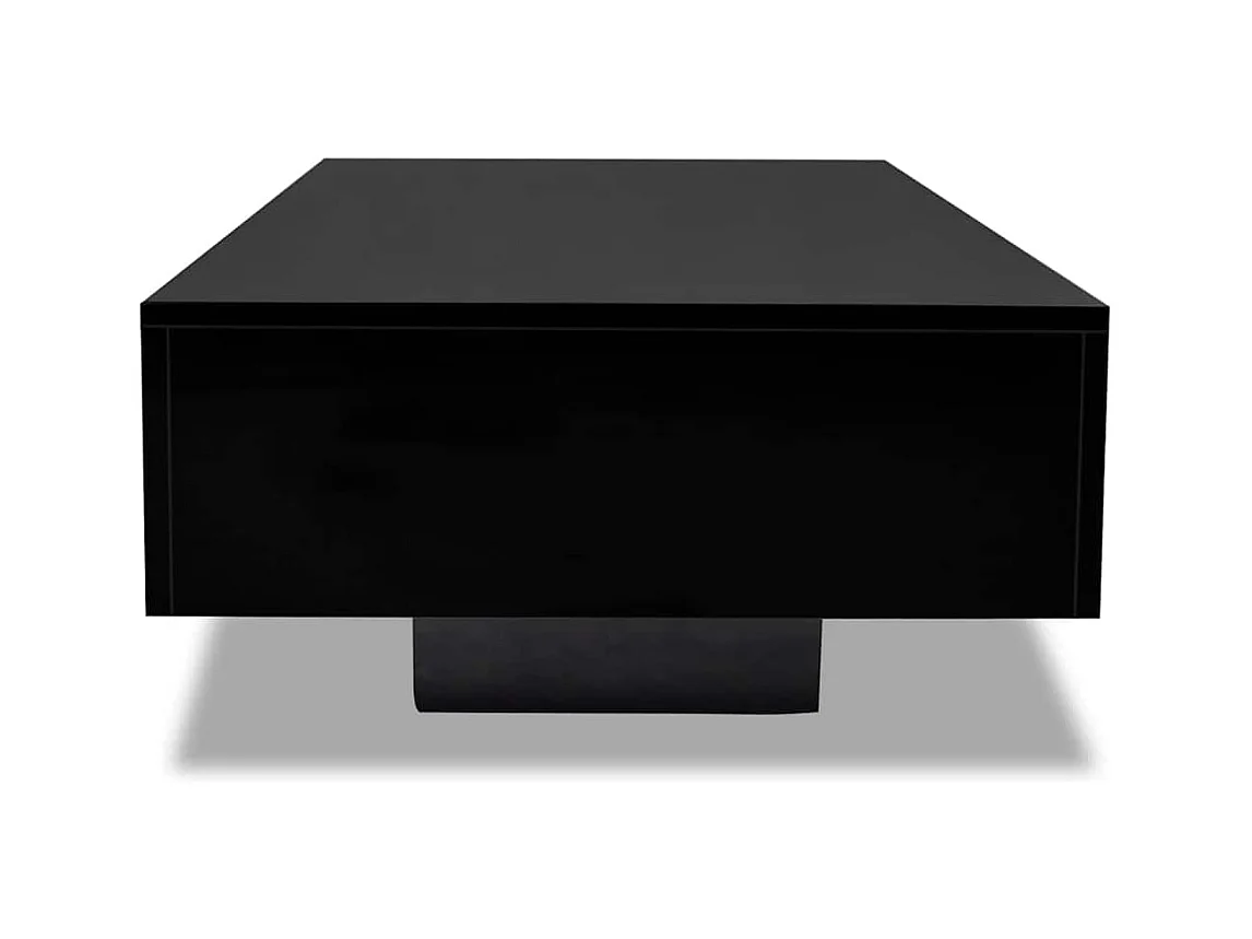 Mesa de centro | Mesa auxiliar salon madera contrachapada roble ahumado 55x38x45 cm SHL4875