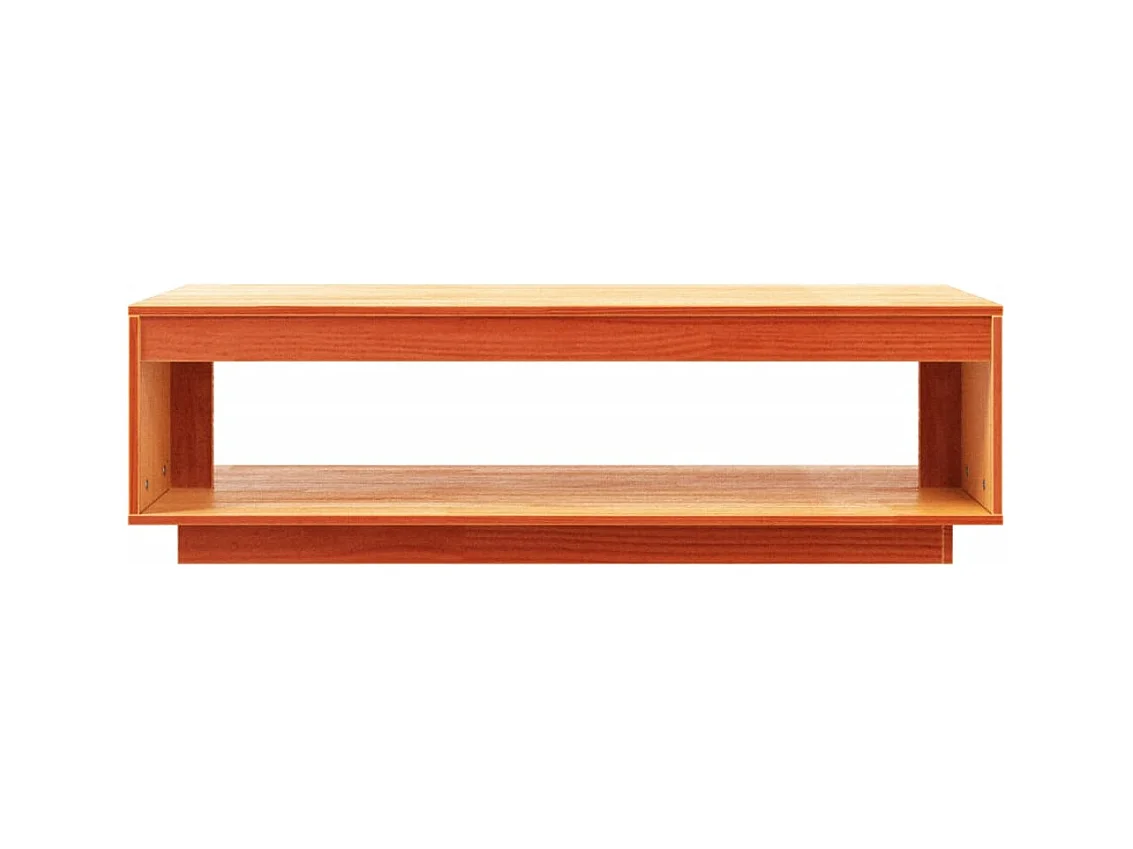 Mesa de centro-Mesa auxiliar de madera maciza reciclada 110x60x35 cm SHL446021