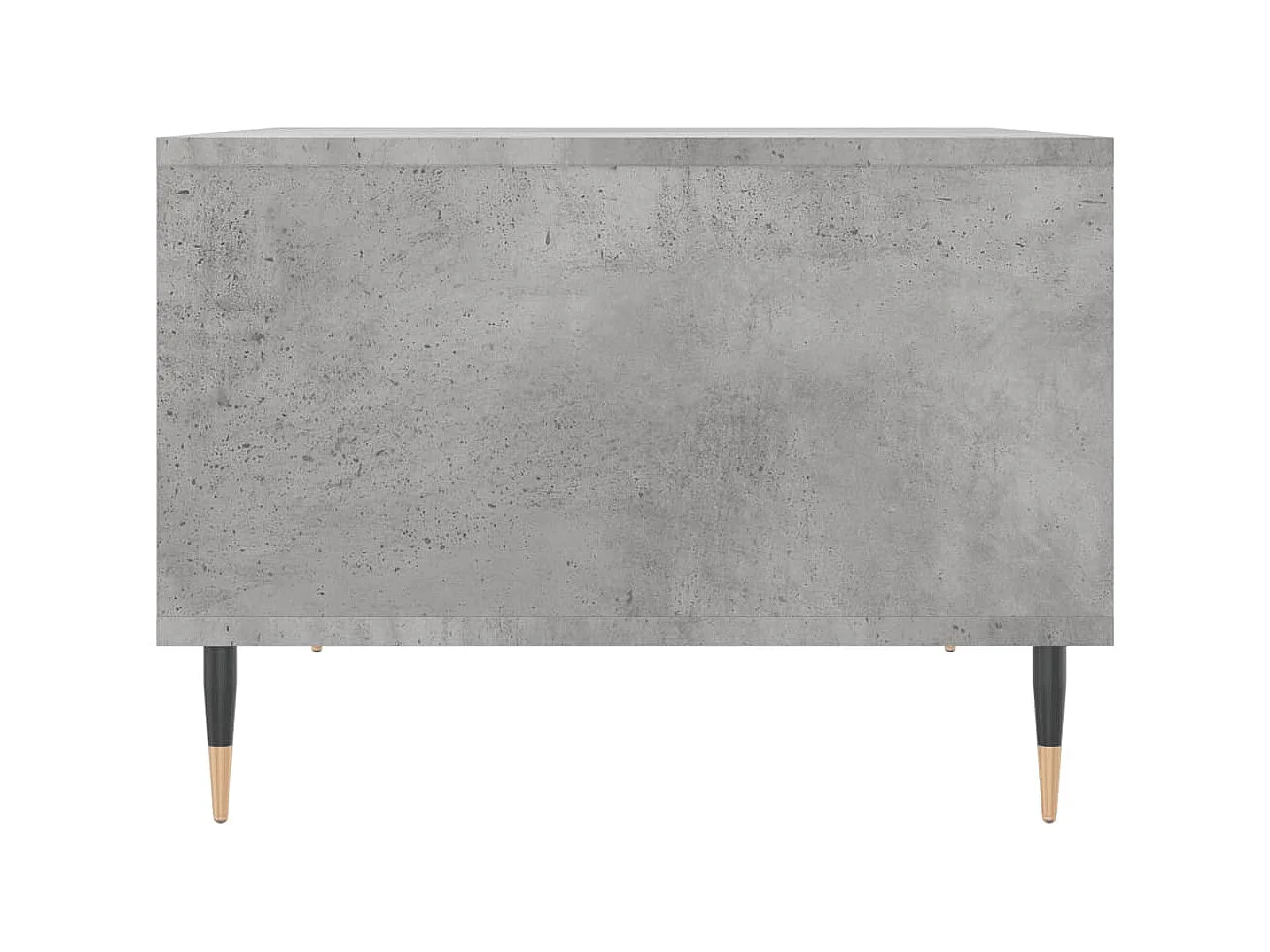 Salontafel | Woonkamertafel | Koffietafel 60x50x36,5 cm bewerkt hout betongrijs