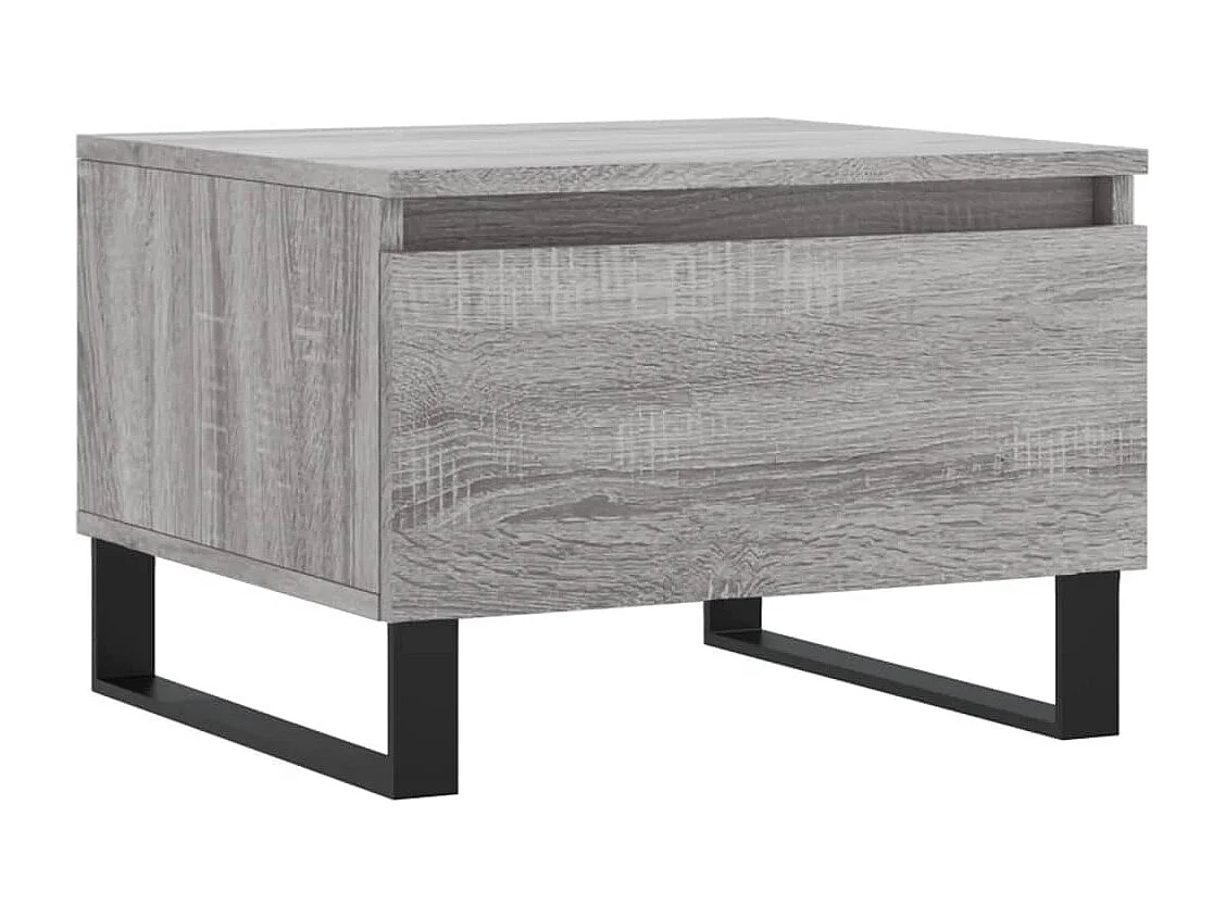 Couchtisch 2er Set-Sofatisch-Beistelltische Grau Sonoma 50x46x35 cm Holzwerkstoff SHL31067